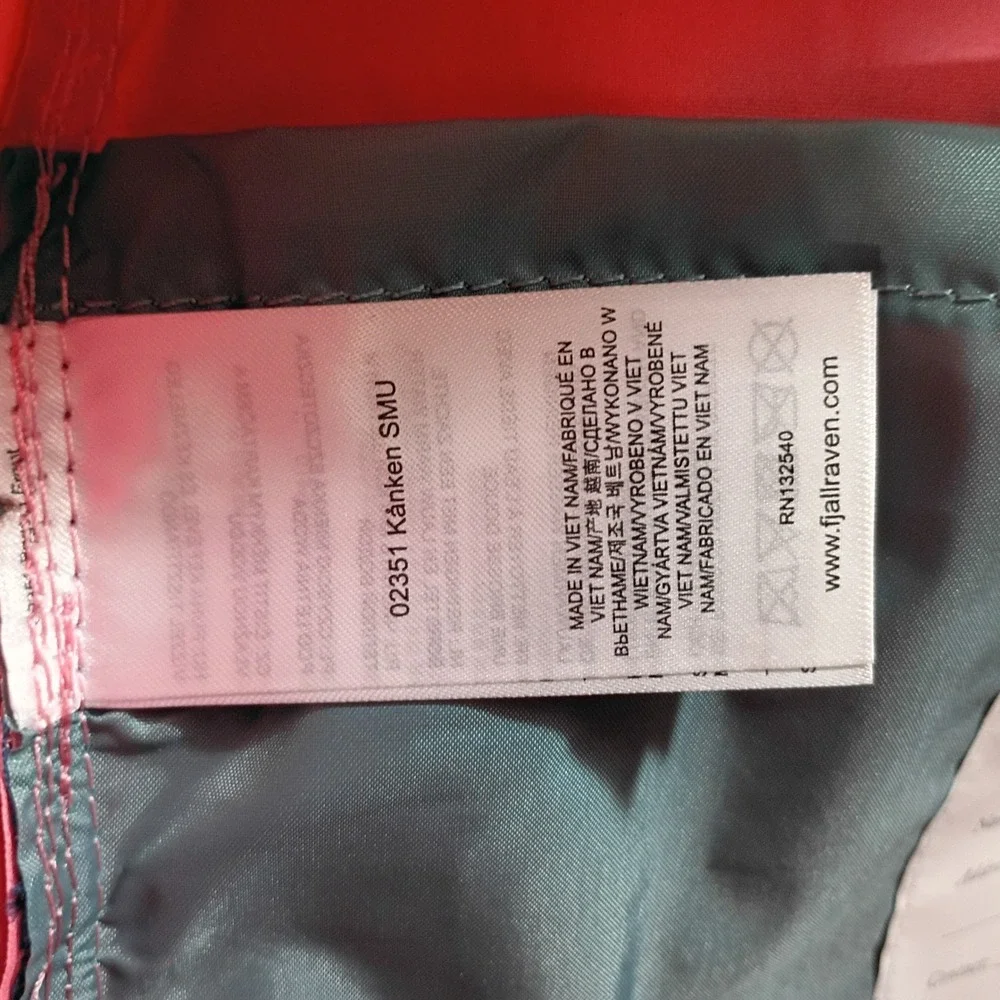 Fjallraven Kanken Classic Backpack Pink Navy Blue Sage Green 02351 SMU